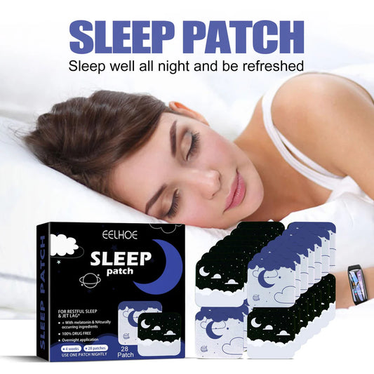 Mindflo Deep Sleep Patches – Herbal Night Relaxation Formula (28 Patches)